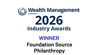 Wealth Management 2026 Industry Awards - Winner for Philanthropy
